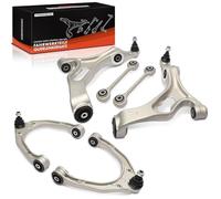 Frankberg 4x Bracci trasversali con snodo di supporto + 2x Asta di accoppiamento Compatibile con T.o.u.a.r.e.g 7L6 7L7 7LA Q7 4LB C.a.y.e.n.n.e 9PA C.a.y.e.n.n.e 92A Replace# 7L0411317,GS70815