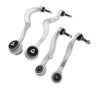 Frankberg 4x Braccio di comando Sospensione della ruota Anteriore Sinistra Destra sotto Compatibile con 5er E60 520 523 525 530 535 540 2001-2010 5er Touring E61 520 523 525 530 535 545 2004-2010
