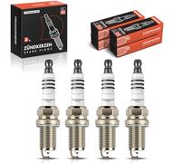 Frankberg 4x Candele Compatibile con Yaris P13 Yaris Furgone/Compatto P13 Replace# DIFR5C,90911
