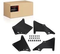 Frankberg 4x Copertura passaruota Parafango interno Posteriore sinistra e destra Compatibile con Land Cruiser Prado J15 FJ Cruiser GSJ1 4 Runner N21 Land Cruiser Prado J12 Replace# 5373535150