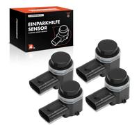 Frankberg 4x Sensore di Parcheggio PDC Anteriore Posteriore Compatibile con 500 312 0.9L-1.4L 2007-2025 Punto 1.4L 2008-2012 500 C 312 0.9L-1.4L 2009-2025 500/595/695 1.4L 2008-2025 Replace# 71775015