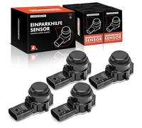 Frankberg 4x Sensore di Parcheggio PDC Anteriore Posteriore Compatibile con Serie 1 F20 114-140 2 Cabriolet F23 218i-240i 2 Coupé F22 F87 218i-240i Serie 3 Touring F31 318i-340i Replace# 66209261596