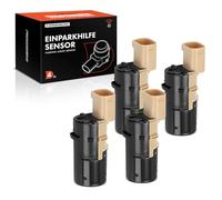 Frankberg 4x Sensore di Parcheggio PDC Posteriore 3-Poli Compatibile con 307 Break 3E 307 CC 3B C3 I FC FN C2 JM Xsara Picasso N68 Replace# 659095