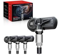 Frankberg 4x Sensore di pressione Pnumatiche TPMS preprogrammato 13581562 | Compatibile con Opel Adam M13 1.2L 2012-2019 1.4L 2012-2019; 433MHz, alluminio, con valvole e vite