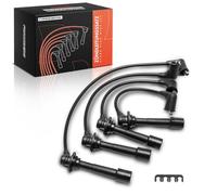 Frankberg 4x Set cavi di accensione Compatibile con MX-5 II NB 1.6 16V MX-5 I NA 1.6 MX-5 II NB 1.8 16V MX-5 II NB 1.8 Replace# B61P-18-140C,BPE8-18-140A