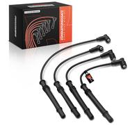 Frankberg 4x Set cavi di accensione Set cavi di accensione Benzina Compatibile con Clio II BB CB Kangoo KC0/1 Kangoo Express FC0/1 Twingo I C06 Twingo II CN0 Replace# 7700114549