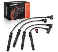Frankberg 4x Set cavi di accensione Set cavi di accensione Benzina Compatibile con Clio III BR0/1 CR0/1 Modus/Grand Modus F/JP0 Twingo II CN0 Wind E4M Replace# 8200575895