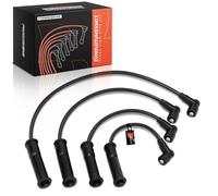 Frankberg 4x Set cavi di accensione Set cavi di accensione Benzina Compatibile con Dokker L.o.d.g.y Logan S.a.n.d.e.r.o Clio II Kangoo M.e.g.a.n.e I Thalia I Replace# 8200943801