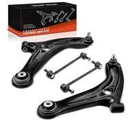 Frankberg 4x Set di bracciali Asse anteriore Sinistro Destro Compatibile con Fiesta VI CB1 CCN 2008-2017 Fiesta VI Van 2009-2017 2 DE DH 2007-2015 Replace# 8V513042BH