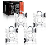 Frankberg 4x Set Riparazione per Sollevatore di Finestrino Scorrevole Compatibile con 740 760 S60 S80 3er F30 F31 E36 E46 E90 E91 E92 5er 7er Z3 Z4 Sostituzione Anteriore o Posteriore # 51321938884