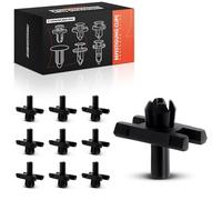 Frankberg 51131804205 - 10 clip di fissaggio, rivetti laterali, compatibile con 3 E46, 3 F30, F80, 3 G20, G28, G80, 3 E90, 3 E30, Replace# 51131804205