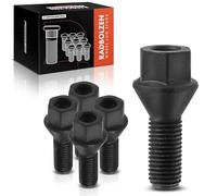 Frankberg 5x Bulloni per ruota Vite ruota Compatibile con Serie 1 E81 E87 Serie 3 E21 E30 E36 E46 E90 Serie 5 E12 E28 E34 E60 E61 Serie 6 E24 E64 1975-2017 610-574