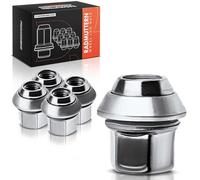 Frankberg 5x Dado ruota Anteriore posteriore Compatibile con C-Max Capri III Cougar Escot Fiesta Focus Fusion Granada KA Mondeo Scorpio Sierra Transit 1981-2021 31329645