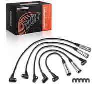 Frankberg 5x Set cavi di accensione Benzina Compatibile con 80 8C2 2.0L Golf IV Cabriolet 1E7 2.0L Golf III 1H1 1.8L 80 893 894 8A2 1.6L Golf IV Cabriolet 1E7 1.8L Replace# 803998031
