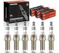 Frankberg 6 candele di accensione compatibili con Classe C W203 2.5L-3.5L 2005-2007 Classe E W211 2.5L-5.5L 2005-2008 CLK C209 3.0L-5.5L 2005-2009 i10 PA 1,2 L 2 L 20000000000 8-201 3 sostituzioni #