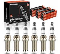 Frankberg 6 candele di accensione compatibili con XC60 156 3.0L 3.2L 2008-2017 Focus II DA DP HCP 2.5L 2009-2011 Forester SG 2.0L 2.5L 2003-2008 Replace# ILFR6B