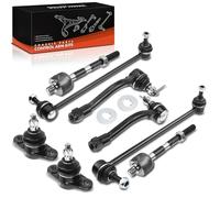 Frankberg 8x Asse anteriore a quadrilateri Compatibile con Barra di Accoppiamento Testa del Tirante Rio II JB 1.4L-1.6L 2005-2011 Rio II Berlina JB 1.4L-1.6L 2005-2011 Replace# 548301G000