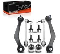 Frankberg 8x Braccio di comando Asta di accoppiamenton Cuscinetti dell'asse posteriore Posteriore Compatibile con X5 E53 3.0d 3.0i 4.4i 4.6is 4.8is 2000-2006 Sostituisci# 33326770860