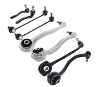 Frankberg 8x Braccio di comando testa di tirante Asta di accoppiamento Anteriore Compatibile con C-Klasse W203 1.8L-5.4L 2000-2007 CLK C209 A209 1.8L-6.2L 2002-2010 Sostituisci# 2033303311