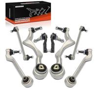 Frankberg 8x Braccio di controllo Anteriore sinistro Destro Compatibile con Serie 3 E90 Serie 3 Cabriolet E93 Serie 3 Coupé E92 Serie 3 Touring E91 Serie 1 E81 Serie 1 E87 Serie 1 E88 31122405861