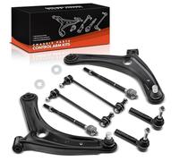 Frankberg 8x Set di bracciali Anteriore sinistro Destro Compatibile con Caliber 1.8L-2.4L 2006-2012 Compass MK49 2.0L-2.4L 2006-2016 Patriot MK74 2.0L-2.4L 2007-2017 Replace# 5105041AH