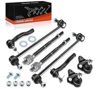 Frankberg 8x Set di bracciali Asse Anteriore Compatibile con Asta di accoppiamento A.u.r.i.s E15 2006-2012 A.u.r.i.s E18 2012-2018 A.u.r.i.s Station Wagon E18 2013-2018 Replace# 4504649115