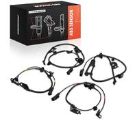 Frankberg ABS Sensore di velocità ABS Sensore di velocità compatibile con Outlander 2012-2023 Eclipse Cross 2017-2023 ABS Sensore anteriore e posteriore Set di 4 pezzi di ricambio # 4670B309