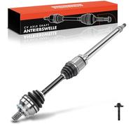 Frankberg Albero di trasmissione Albero dell'asse Cambio automatico Con ABS Ring Asse Anteriore Destra Compatibile con S60 I 384 2.0L-2.5L 2001-2010 V70 II 285 2.4L 2.5L 1999-2008 Replace# 8601858