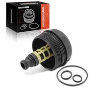 Frankberg Alloggiamento del filtro dell'olio Benzina Compatibile con Serie 1 E81 1.6L X1 E84 2.0L Serie 3 E46 2.0L Serie 3 E46 1.8L Serie 1 Cabriolet E88 2.0L Replace# 11427508968