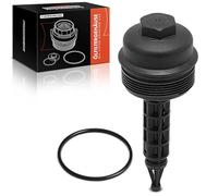 Frankberg Alloggiamento del filtro dell'olio Diesel Compatibile con Serie 3 Touring E46 2.0L Serie 5 Touring E61 2.0L Serie 3 E46 2.0L X3 E83 2.0L Serie 1 E87 2.0L Replace# 11427787696