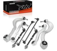 Frankberg Braccio oscillante per asse triangolare, compatibile con 745LI 2002-2005 745I 750LI 750I 760LI 760I Control Arm Kit Front Left and Right 8PCS Replace# 31126755835