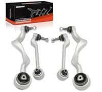 Frankberg Braccio trasversale 4 pezzi compatibile con 1 E81 116-130 1.6L-3.0L 2006-2012 3er E90 316-335 1.6L-3.0L 2004-2011 Serie 3 Coupe E92 316-335 1.6L-3.0L L 2006 -2013 Replace# 31124036269