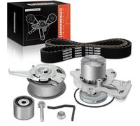 Frankberg Cinghia Dentata Auto Cinghia Trapezoidale Con Pompa dell'acqua Diesel Compatibile con A1 8X1 8XK Ibiza IV 6J5 6P1 6P5 Toledo IV KG3 Fabia III NJ3 Polo 6C1 6R1 6R Replace# 7883-13342