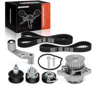 Frankberg Cinghia Dentata Auto Con Pompa dell'acqua Benzina Compatibile con B.o.r.a Variante 1J6 1.4L 2001-2005 Golf IV Variante 1J5 1.4L 1999-2006 Replace# KP15565XS-1