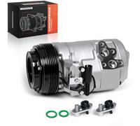 Frankberg Compressore aria condizionata con frizione Compatibile con X5 E53 R.a.n.g.e R.o.v.e.r III L322 Replace# 64526921650, compreso l'olio preconfezionato