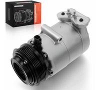 Frankberg Compressore dell'aria condizionata con frizione Benzina Compatibile con C-Max DM2 Focus II DA DP HCP DB DH FCH DA DS FFS Focus C-Max DM2 C30 533 3M5H19497AA, con l'olio preconfezionato