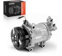 Frankberg Compressore dell'aria condizionata con frizione Benzina Compatibile con Clio II BB CB Twingo I C06 S.a.n.d.e.r.o Logan LS Logan LS Kangoo KC0/1 8200840899, compreso l'olio preconfezionato