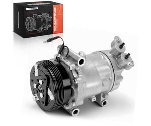 Frankberg Compressore dell'aria condizionata con frizione Benzina Compatibile con Clio II BB CB Twingo I C06 S.a.n.d.e.r.o Logan LS Logan LS Kangoo KC0/1 8200840899, compreso l'olio preconfezionato