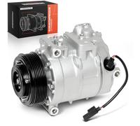 Frankberg Compressore dell'aria condizionata con frizione Benzina Compatibile con Serie 5 E60 Serie 5 Touring E61 Serie 7 E65 E66 E67 Z4E89 Replace# 64526956715, compreso l'olio preconfezionato