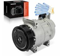 Frankberg Compressore dell'aria condizionata con frizione Compatibile con Berlingo EC ER Rifter 3008 SUV M4 MC MJ MR Zafira Life Bus K0 Spacetourer Bus V ACP543000S, compreso l'olio preconfezionato