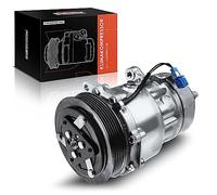 Frankberg Compressore dell'aria condizionata con frizione Compatibile con California T4 Camper 70J 7DJ 7DK Transporter IV LT 28-35 II LT 28-46 II Replace# 7D0820805K, compreso l'olio preconfezionato