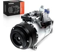 Frankberg Compressore dell'aria condizionata con frizione Compatibile con Classe C W204 C204 S204 Classe E W212 A207 C207 S212 GLK-Class X204 GL-Class X166 SLK R172, compreso l'olio preconfezionato