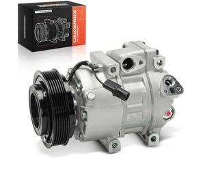 Frankberg Compressore dell'aria condizionata con frizione Compatibile con Santa Fé II CM MagentisCee'D ED i30 FD Sonata V NF Grandeur TG Pro Cee'D ED 977012B100, compreso l'olio preconfezionato