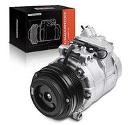 Frankberg Compressore dell'aria condizionata con frizione Compatibile con Serie 3 (Compact/Coupé/Touring/Cabriolet) E46 Serie 5 (Touring) E39 Serie 7 E38 Replace# 64528379924, olio preconfezionato