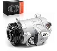 Frankberg Compressore dell'aria condizionata con frizione Compatibile con Serie 3 F30 F80 Serie 3 Touring F31 Serie 1 F20 F21 X3 F25 3 Gran Turismo F34 X4 F26, con l'olio preconfezionato