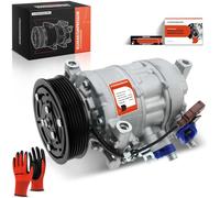 Frankberg Compressore dell'aria condizionata con frizione Diesel Compatibile con A4 8K2/8KH/8K5 2.0TDI A5 8T3/8F7/8TA 2.0TDI Q5 8RB 2.0TDI Replace# 870260805F, olio preconfezionato