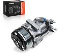 Frankberg Compressore dell'aria condizionata con frizione Diesel Compatibile con Corsa C X01 Meriva X03 Swift III EZ MZ Ignis II MH Tigra Twintop X04 13106850, compreso l'olio preconfezionato