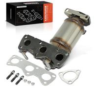 Frankberg Convertitore catalitico benzina anteriore 03D253020LX | Compatibile con: Polo 9A 9N, Fabia I 6Y2, Fabia II 542, Fabia I Combi 6Y5, Fabia I Salone 6Y3, Ibiza III 6L1