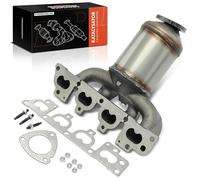 Frankberg Convertitore Catalitico Compatibile con Astra G CC T98 1.6 16V Astra G Caravan T98 1.6 16V Zafira A MPV T98 1.6 16V Meriva X03 1.6 Corsa C X01 1.4 Replace# 850092,BM91020H