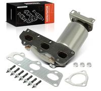 Frankberg Convertitore Catalitico Compatibile con Polo 9A 9N 1.2 12V Ibiza III 6L1 1.2 Replace# 03C131701D,BM91323H